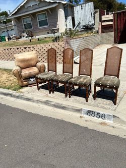 Free kitchen chairs,