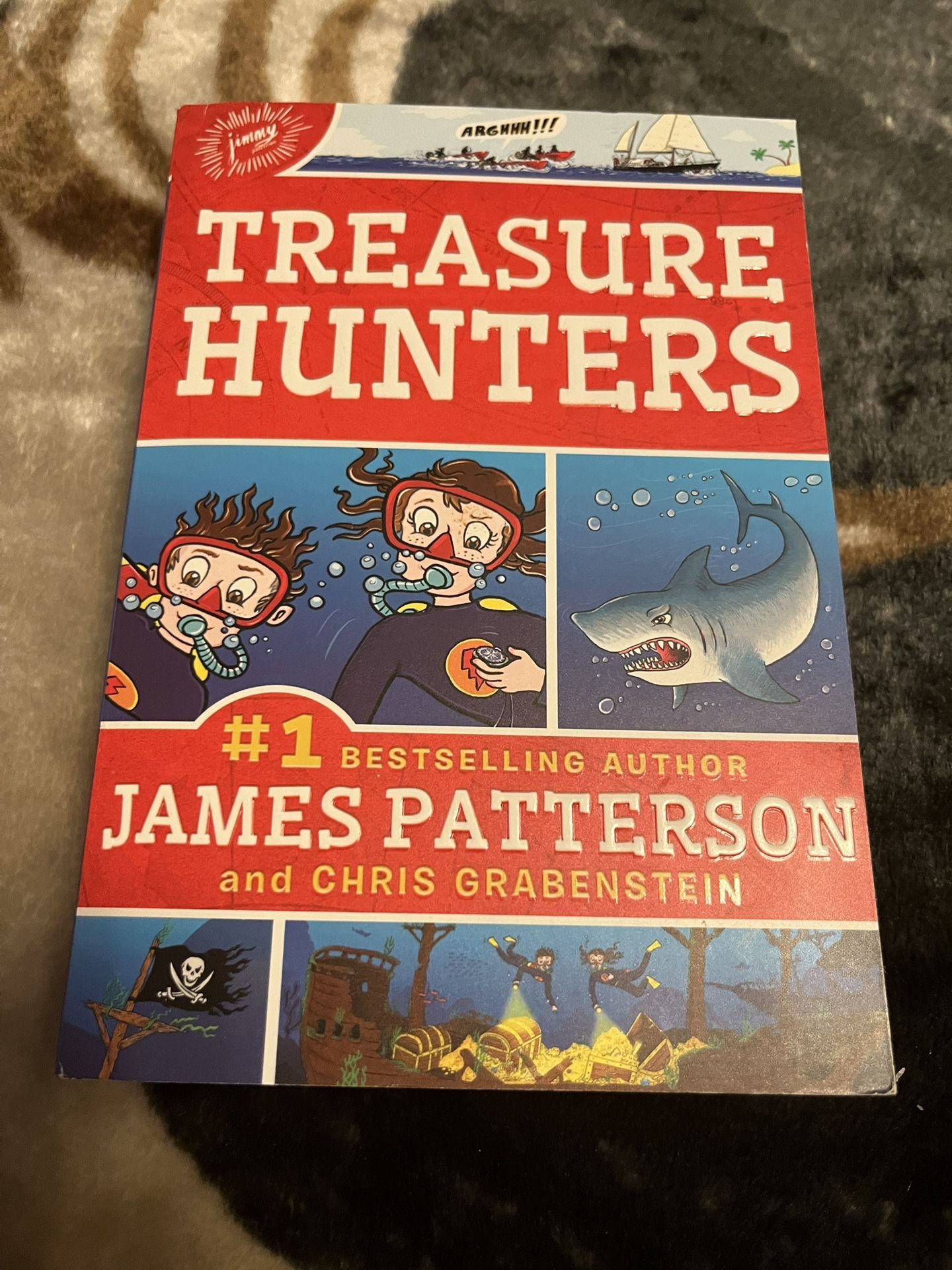Book 1, 2, And 3 Of James Pattersons Treasure Hunters