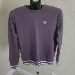 Fila Purple Pullover Sweatshirt.  S