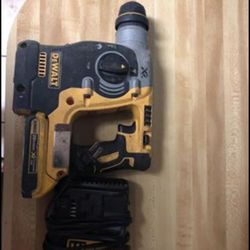 Dewalt SDS drill brushless with (1) batt and charger used but still works good 250 firm N Lakeland