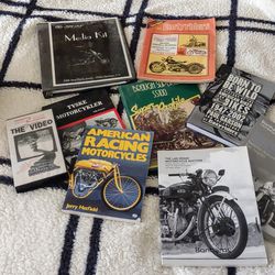 Vintage Motorcycle Books Etc