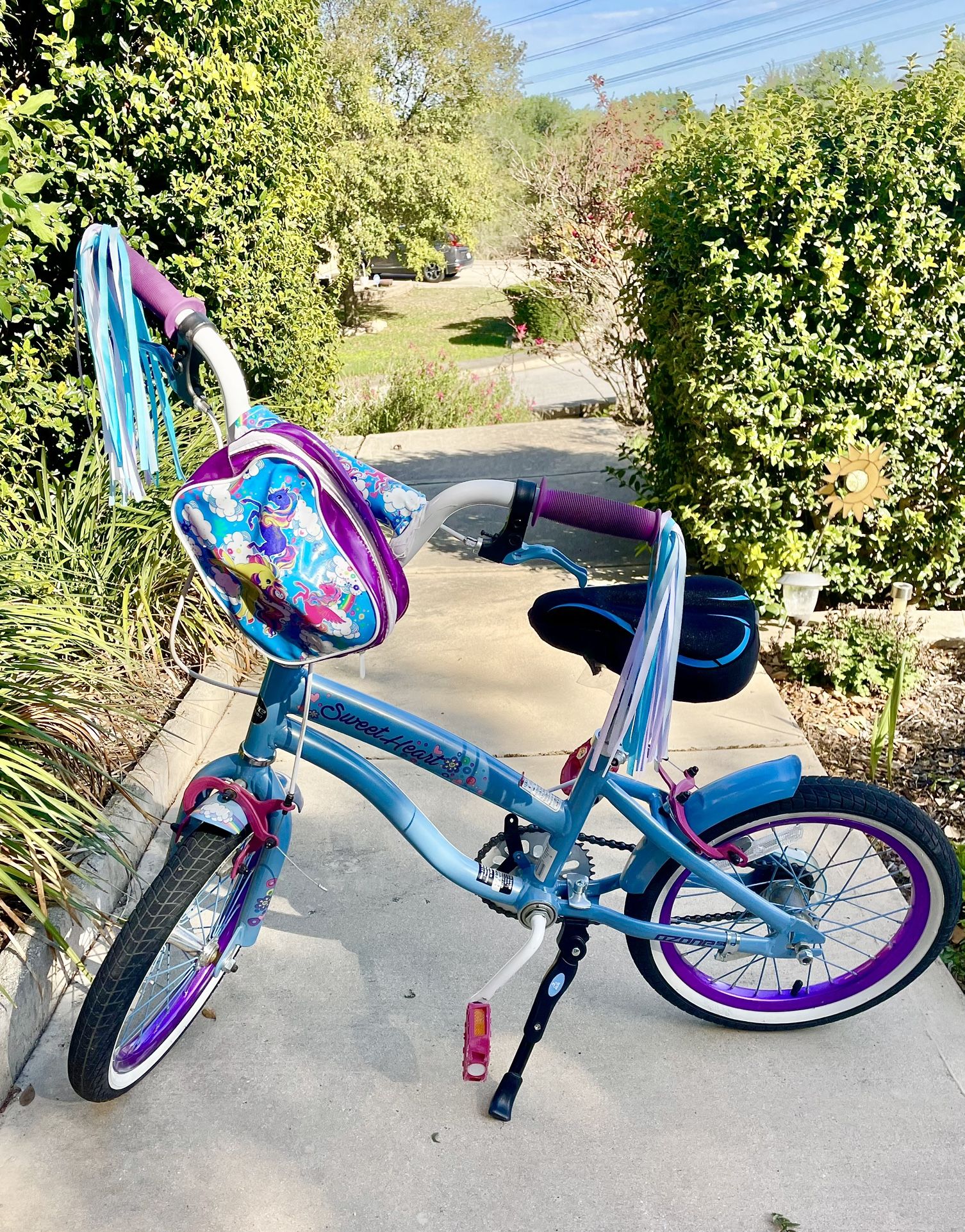 16 Inch Girls Bike w/ Training Wheels