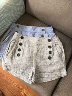 Women’s shorts size 6 from express sold as a set