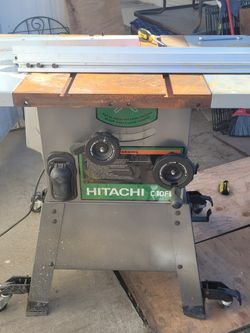 Hitachi Maquina Para Cortar Medera Tipo Mesa