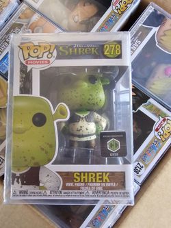Shrek and Minnie mouse funkos