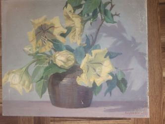 Mary Belle Williams Floral Still Life Oil Painting