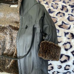 Women  Winter Jacket  Real Leather