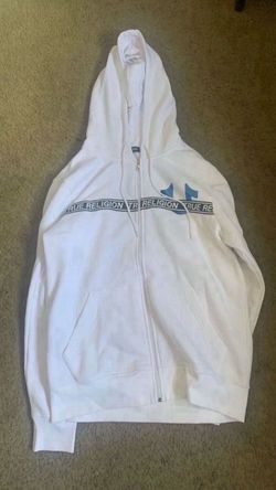 true religion hoodie size large