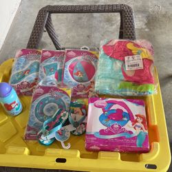 Little Mermaid Pool Supplies