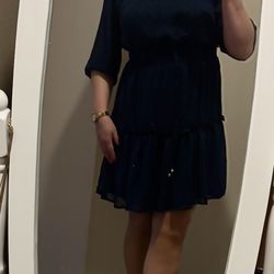 Blue dress size S