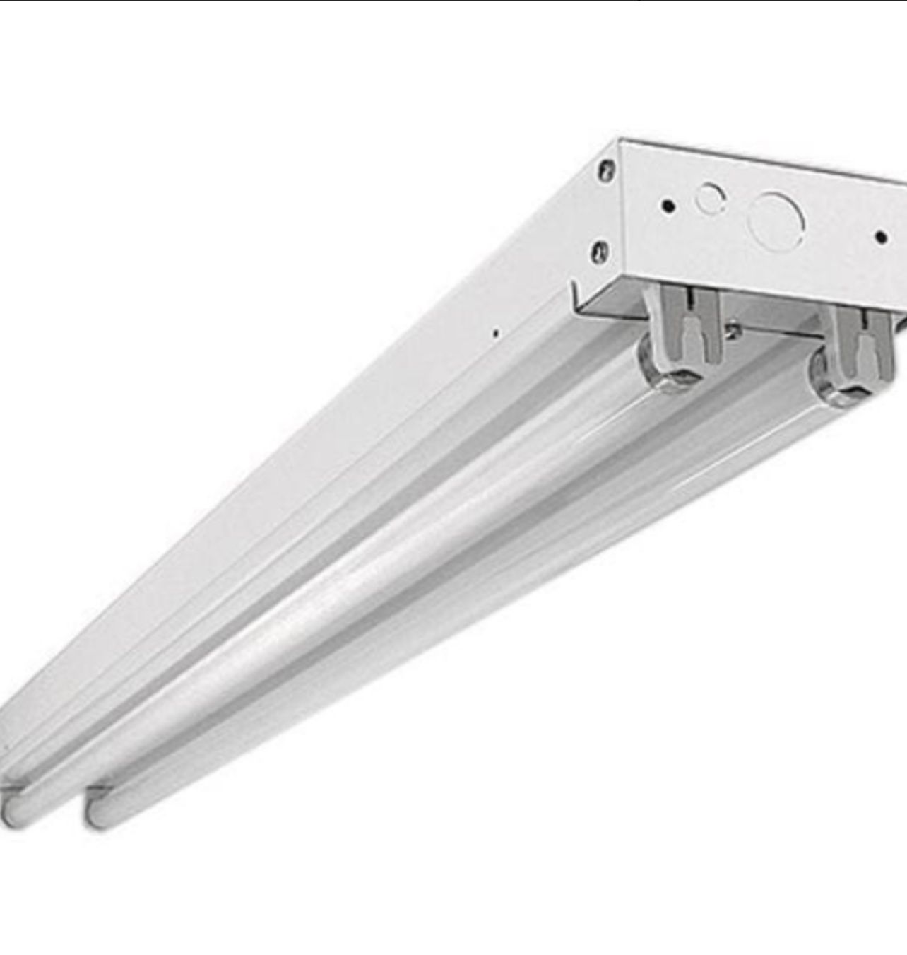 RAMPE d’éclairage large a 2 ampoules de 2,4 m 8’ T 12 2 LAM.