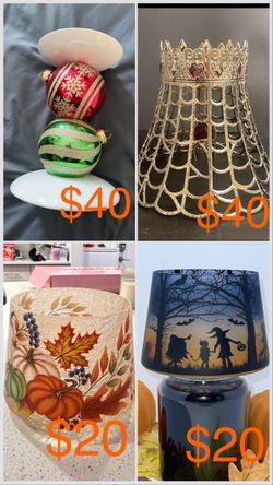 Candle accessories, stands and shades