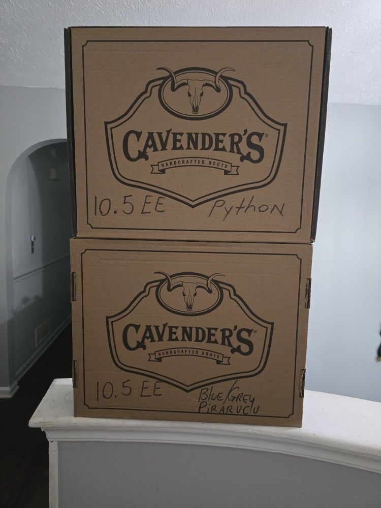 Cavenders Cowboy Boots (2 pair) 10.5 EE