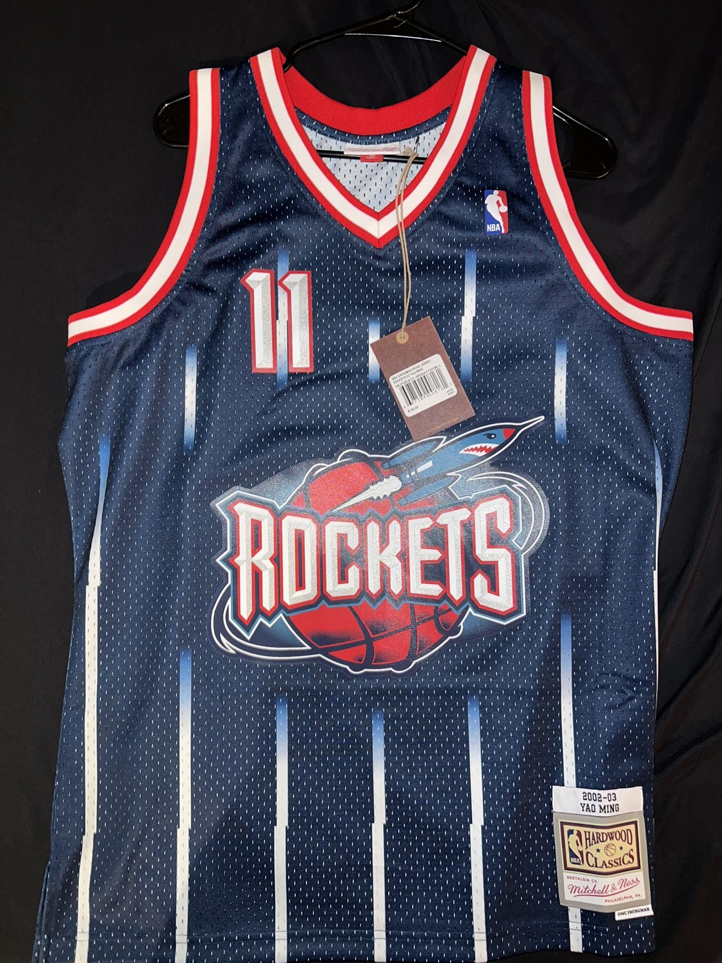 Mitchell & Ness Swingman Jersey Houston Rockets Road 2002-03 Yao Ming