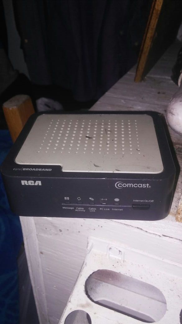 Comcast Internet modem