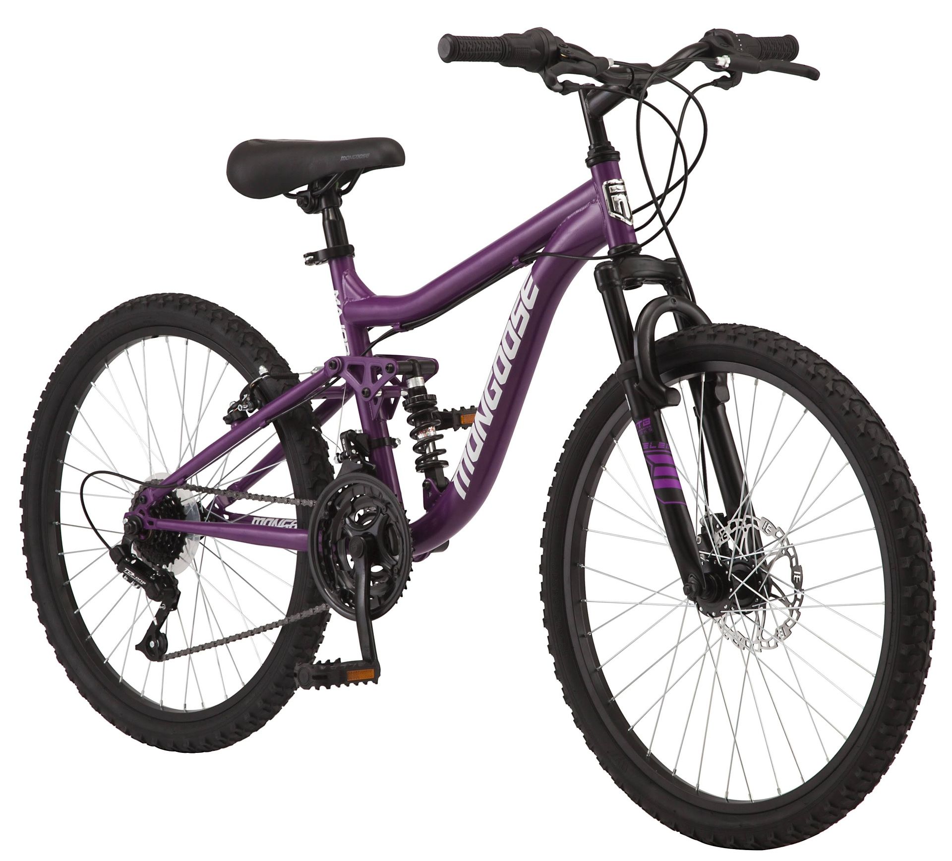 Mongoose mountain Bike 24-inch Purple