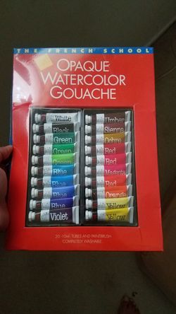 Watercolor 20 piece paint set