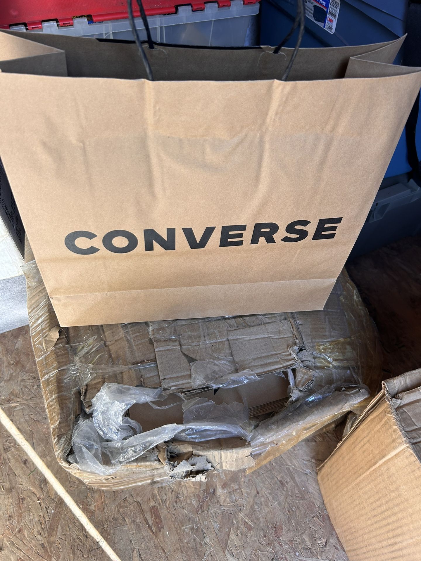 Converse Paper Bags