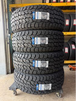Set 285/70/17 LT Celimo News Tires.