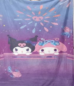Kuromi blanket