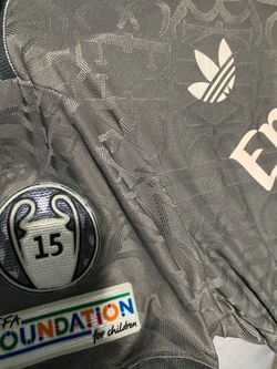 Real Madrid Adidas Soccer Jersey with Patches