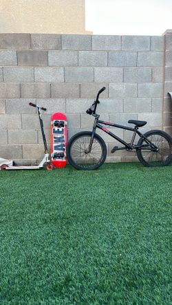 BMX BIKE, SKATEBOARD,SCOOTER