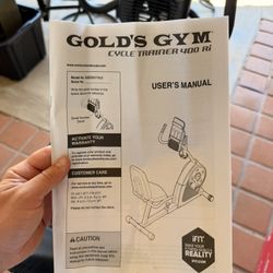 Golds Gym Cycle Trainer 