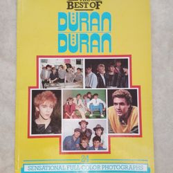 Best Of Duran Duran Photo Book Softcover 
