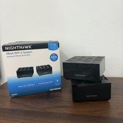 NETGEAR Nighthawk AX3000 Mesh WiFi 6 Router System (MK72) – Whole-Home Fast Internet Coverage