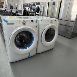 GE SET WASHER 4.6 Cu Ft Washer And Dryers 7.8 Cu Ft