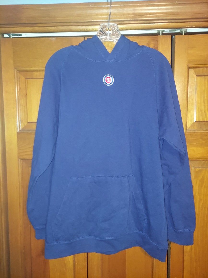 MENS XL CHICAGO CUBS HOODIE SWEATSHIRT FROM ANTIGUA 