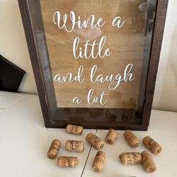 Wine Cork Display $15 OBO