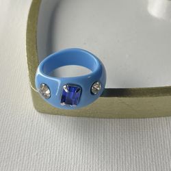 Candy Paint Blue Party Ring