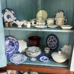 Milk Glass Collection 