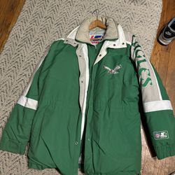 Vintage1990s  Philadelphia Eagles Starter Coat