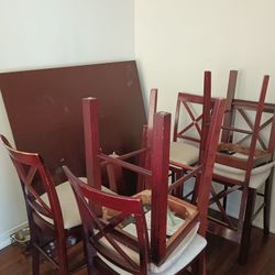 54 Inch Table With 6 Chairs 