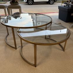 elegantq nesting coffee table set