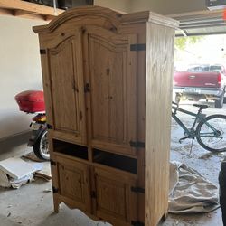 Wooden Armoire 