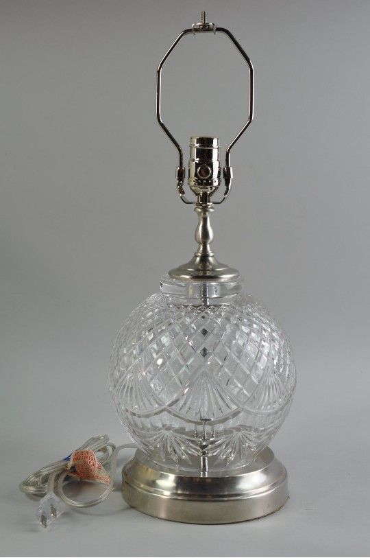 Waterford Fine Irish Crystal Lamp