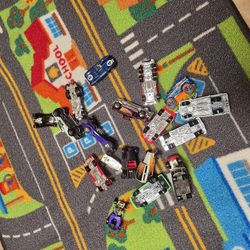 Car Mat With Toy Cars