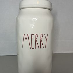 Rae Dunn Merry Canister 