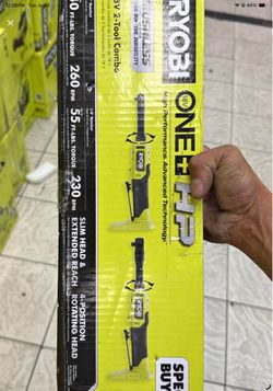 RYOBI ONE+ HP 18V Brushless Cordless 1/4 in. and 3/8 in. Extended Reach Ratchets (Tools Only)