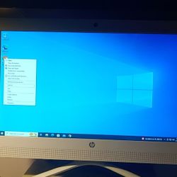 Hp 19 Inch All In One 8Gb, New 64B Ssd Drive Lighting Fast ,Bluetooth Wi-Fi, Mouse,keyboard