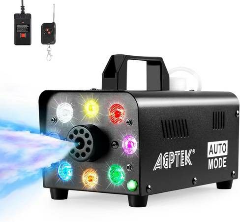 Portable Smoke Machine with Lights