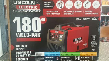 Lincoln Electric Weld Pak 180 HD Brand New