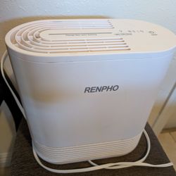 RENPHO Air Purifiers for Bedroom, HEPA Filter Air Purifiers with 22dB Quiet 4 Speed Control for Allergies, Pets, Smoke, Dust, Pollen, Small Air Cleane