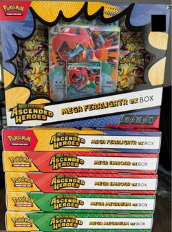 Ascended Heroes ex boxes