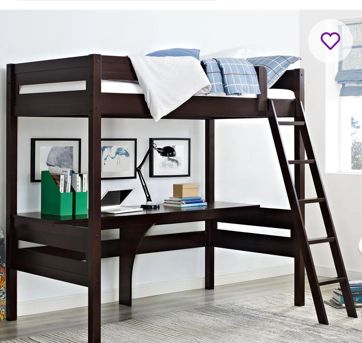 Loft Bed With Desk 
