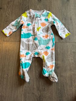 Carter’s Sea Animals Sleeper SZ 3 Months