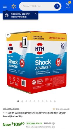 HTH Pool Care Shock Advanced 20-Pack